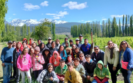 Estudiantes de la Escuela de Agrotécnica Eldorado viajaron al sur argentino